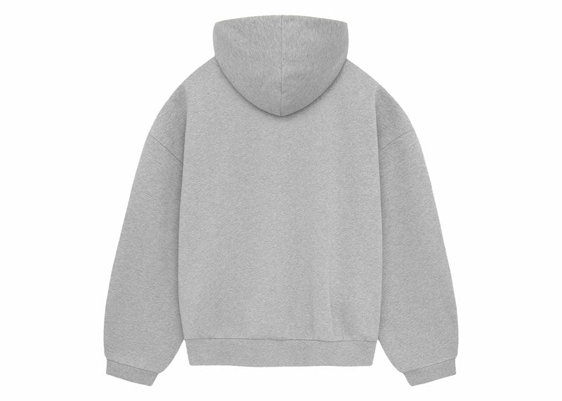Fear of God Essentials Hoodie Light Heather Grey/Garden Yellow