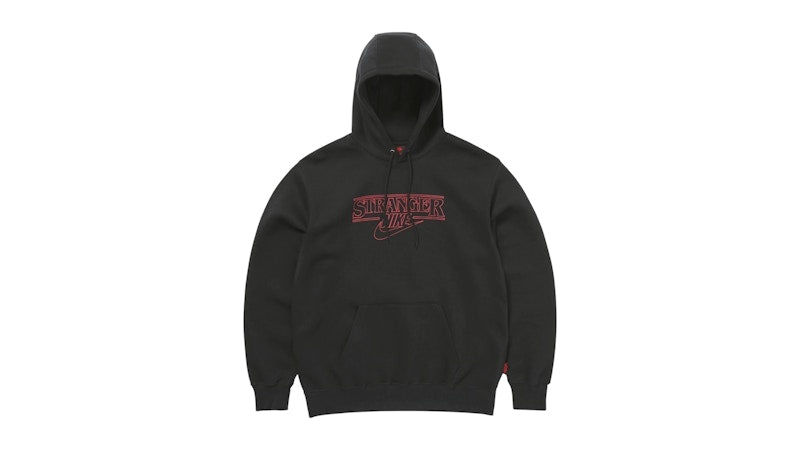 Nike x Stranger Things NRG Club Hoodie Black/Black