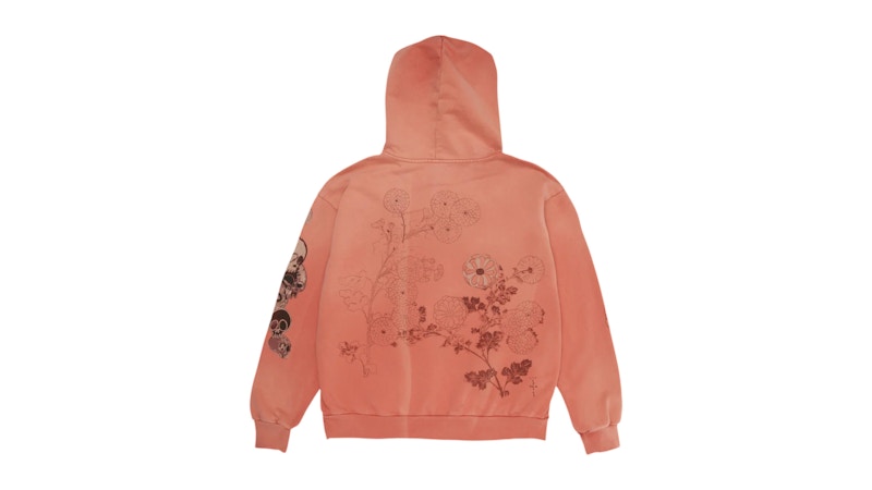 Travis Scott Cactus Jack x Takashi Murakami The Path Hoodie Orange