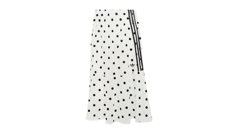 adidas Sheer Polka Dots Skirt Off White