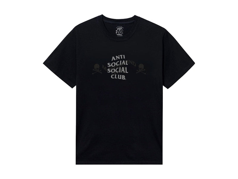 Anti Social Social Club x Mastermind Mind Tee Black