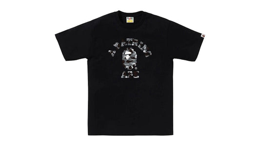 BAPE 1st Camo College Tee Tee Black/Grey