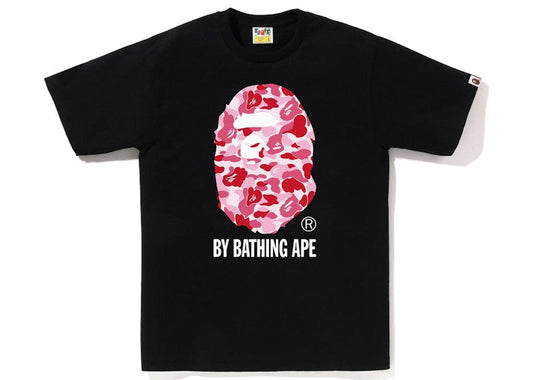 BAPE ABC Camo By Bathing Ape Tee Black/Pink