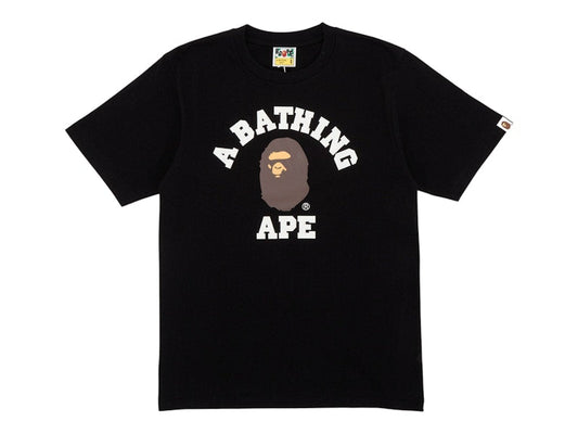 BAPE College Tee Black