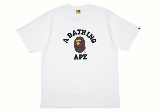 BAPE College Tee White