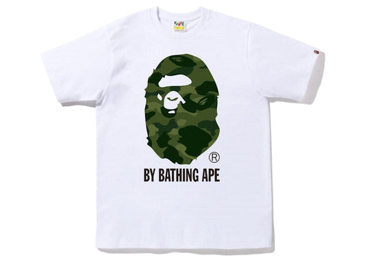 BAPE Color Camo By Bathing Ape Tee (FW22) White Green