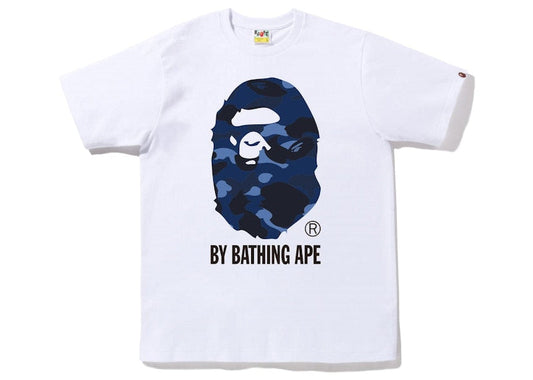 BAPE Color Camo By Bathing Ape Tee (FW22) White Navy
