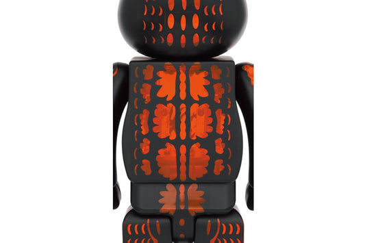 Bearbrick Godzilla VS Destoroyah version Godzilla (Meltdown) 100% & 400% Set Clear Orange Ver. - view 1