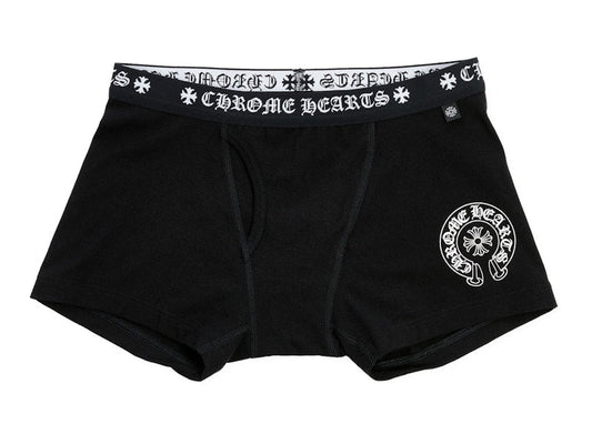 Chrome Hearts Boxer Brief Shorts Black/White