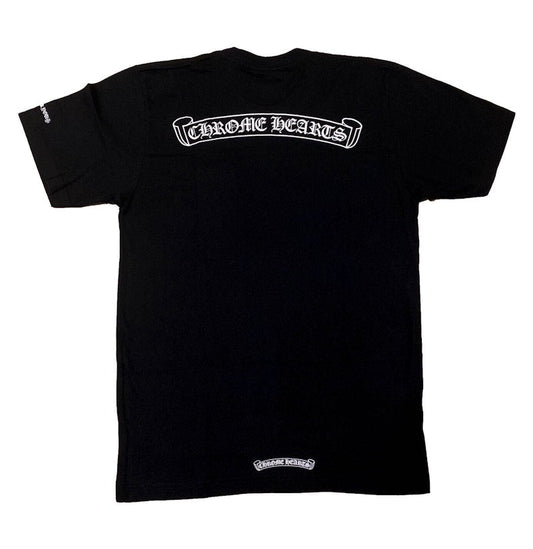 Chrome Hearts Scroll Logo T-shirt Black