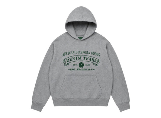Denim Tears ADG Hoodie Grey Green
