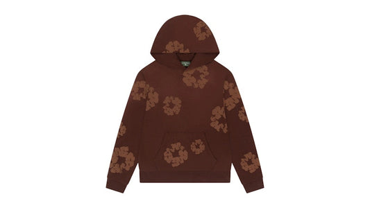 Denim Tears Mono Cotton Wreath Hoodie Brown