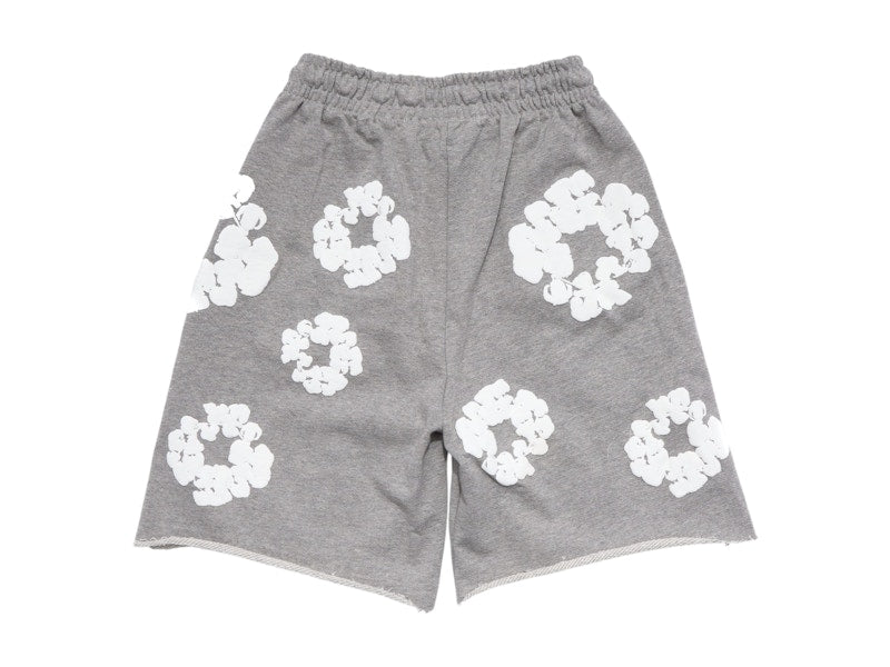 Denim Tears The Cotton Wreath Shorts Grey