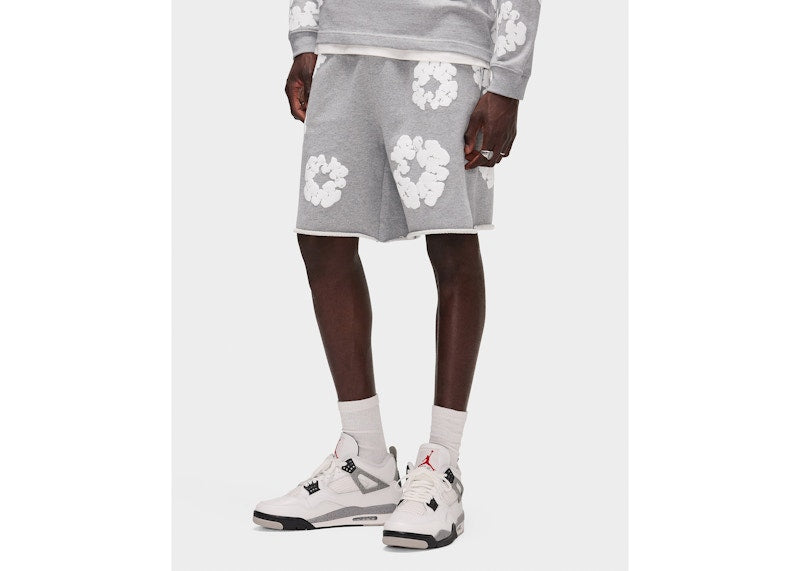 Denim Tears The Cotton Wreath Shorts Grey
