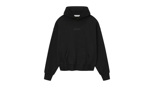 Fear of God Essentials Classic Fleece Hoodie Jet Black