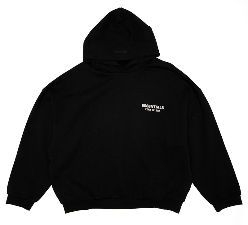 Fear of God Essentials Fleece Hoodie (FW24) Black