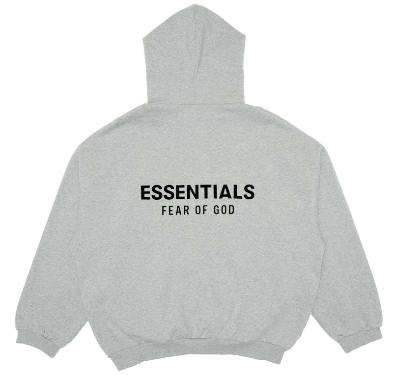 Fear of God Essentials Fleece Hoodie Light Heather Gray