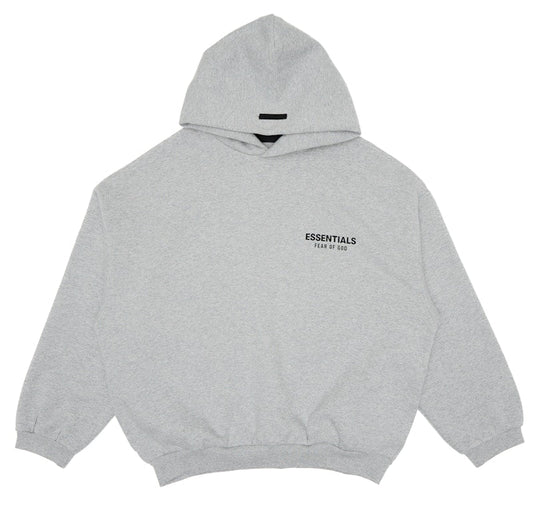 Fear of God Essentials Fleece Hoodie Light Heather Gray