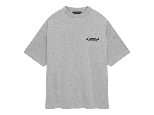 Fear of God Essentials Jersey Crewneck T-Shirt Light Heather Gray