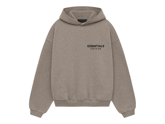 Fear of God Essentials Kids Fleece Hoodie Heather Gray