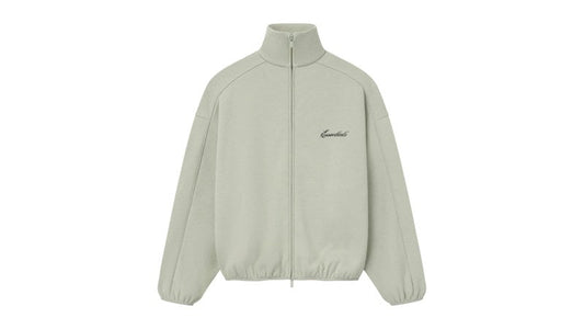 Fear of God Essentials Modern Piping Track Jacket Abbey Stone/ Abbey Stone