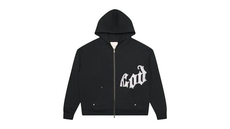 Godspeed OG Logo V2 Sweatsuit Black/Silver Satin