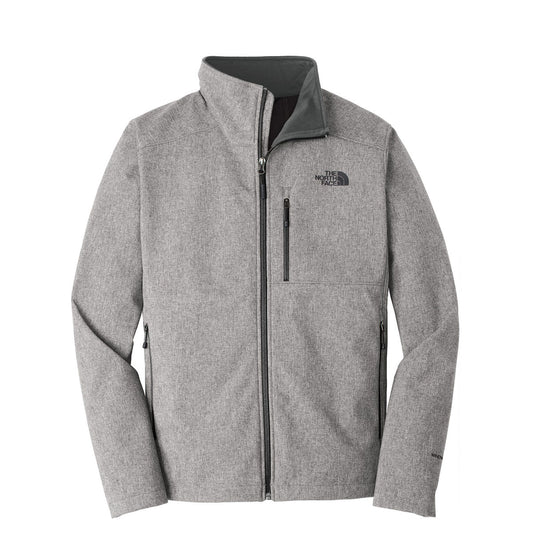 The North Face Men's Medium Grey Heather Apex Barrier Softshell Jacket
