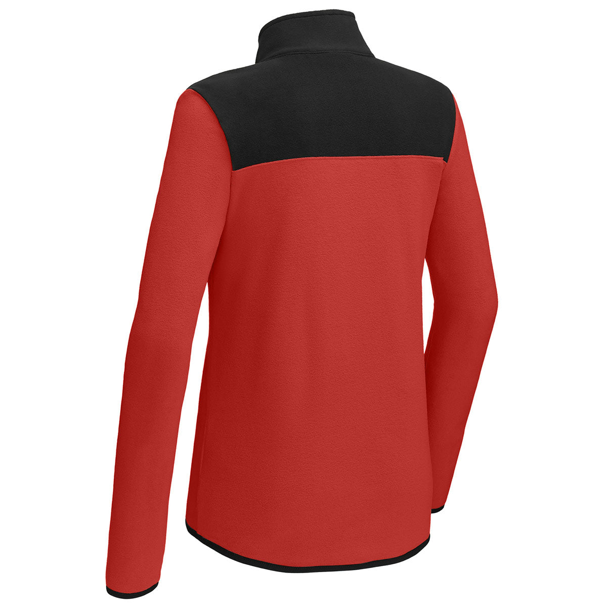 The North Face Women's Rage Red/TNF Black Glacier 1/4-Zip Fleece