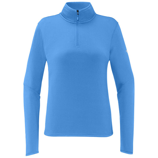 The North Face Women's Marina Blue Aim 1/4-Zip Fleece