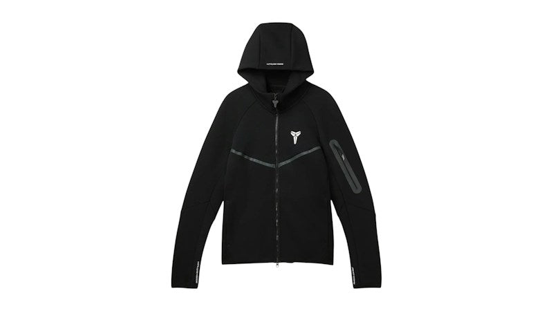 Nike Kobe Bryant Tech Fleece Windrunner Full Zip Jacket Black/White