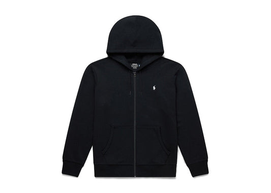 Polo Ralph Lauren Double-Knit Full-Zip Hoodie Polo Black
