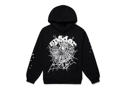 Sp5der OG Web Hoodie Black