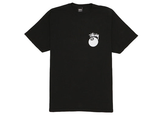 Stussy 8 Ball Pigment Dyed Tee Black