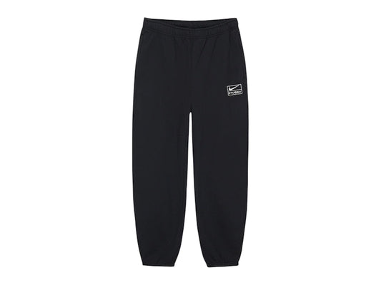 Stussy x Nike Stone Washed Fleece Pant (FW25) Black