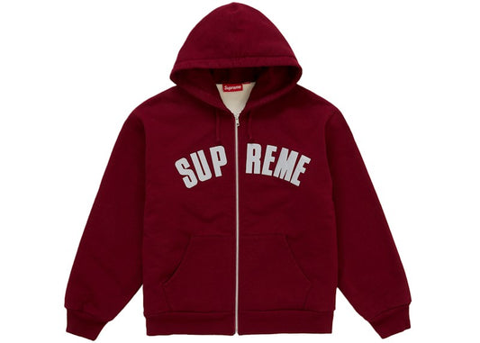 Supreme Arc Thermal Lined Zip Up Hooded Sweatshirt (FW26)
