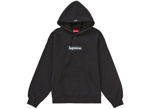 Supreme Box Logo Hooded Sweatshirt Sweatshirt (FW24) Black