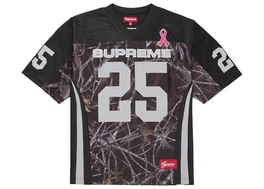Supreme Breast Cancer Awareness Football Jersey Black