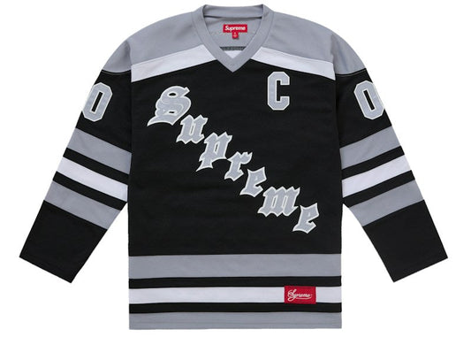 Supreme Fire & Ice Hockey Jersey Black