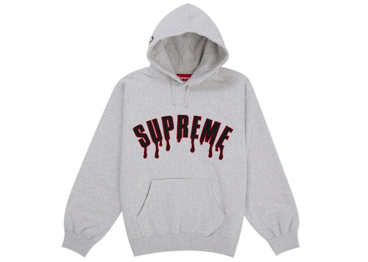 Supreme Ghostface Arc Hooded Sweatshirt Ash Grey
