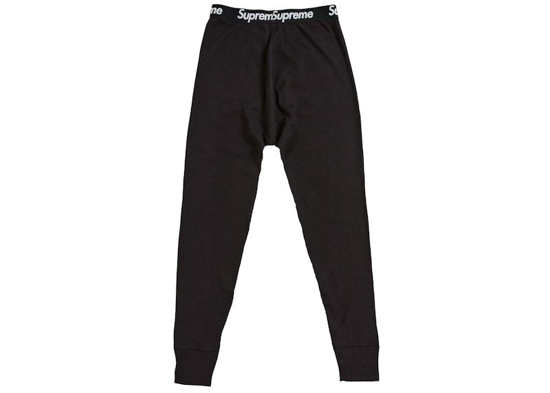 Supreme Hanes Bones Thermal Pant FW25 (1 Pack) Black