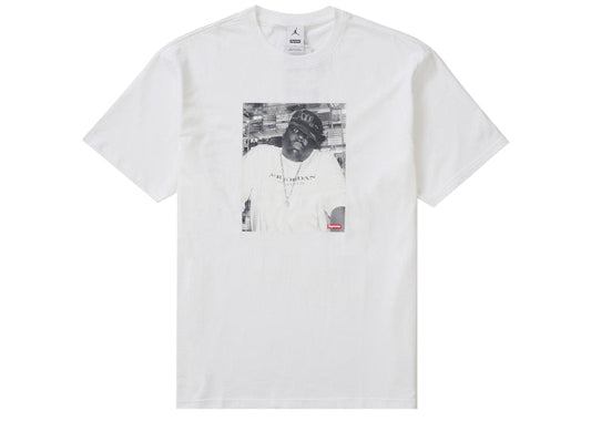Supreme Jordan Biggie S/S Top White
