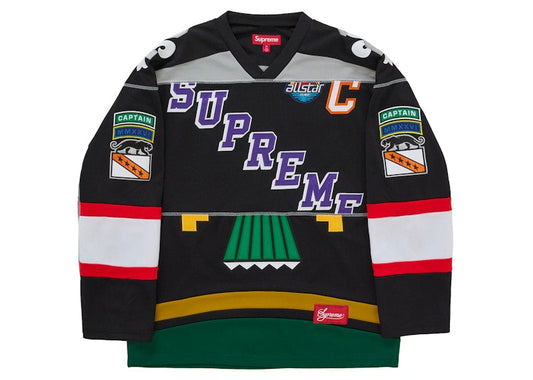 Supreme Paneled Hockey Jersey Black