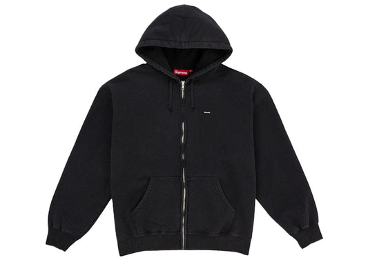 Supreme Small Box Zip Up Hooded Sweatshirt (FW26) Black