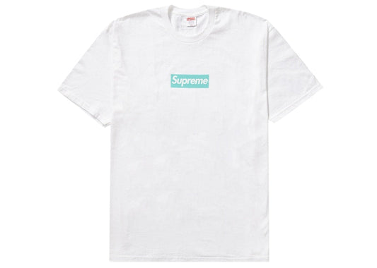 Supreme Tiffany & Co. Box Logo Tee White