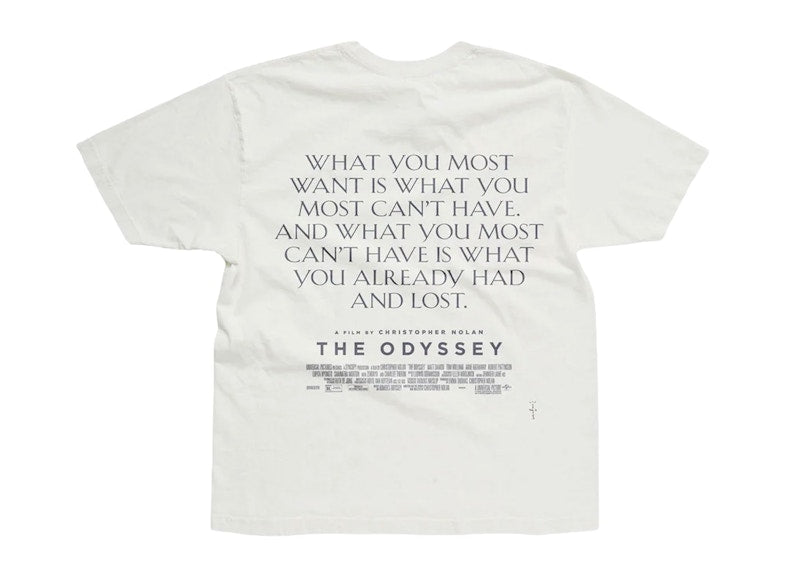Travis Scott Cactus Jack X The Odyssey Sirens Tee White