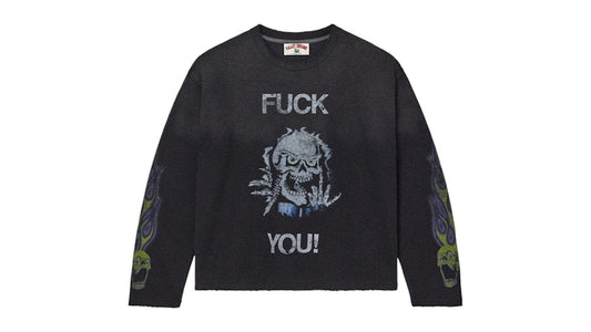 Vale Forever Fuck You Thermal L/S Tee Black