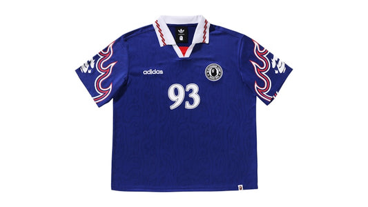 adidas x BAPE Flame Jersey Blue