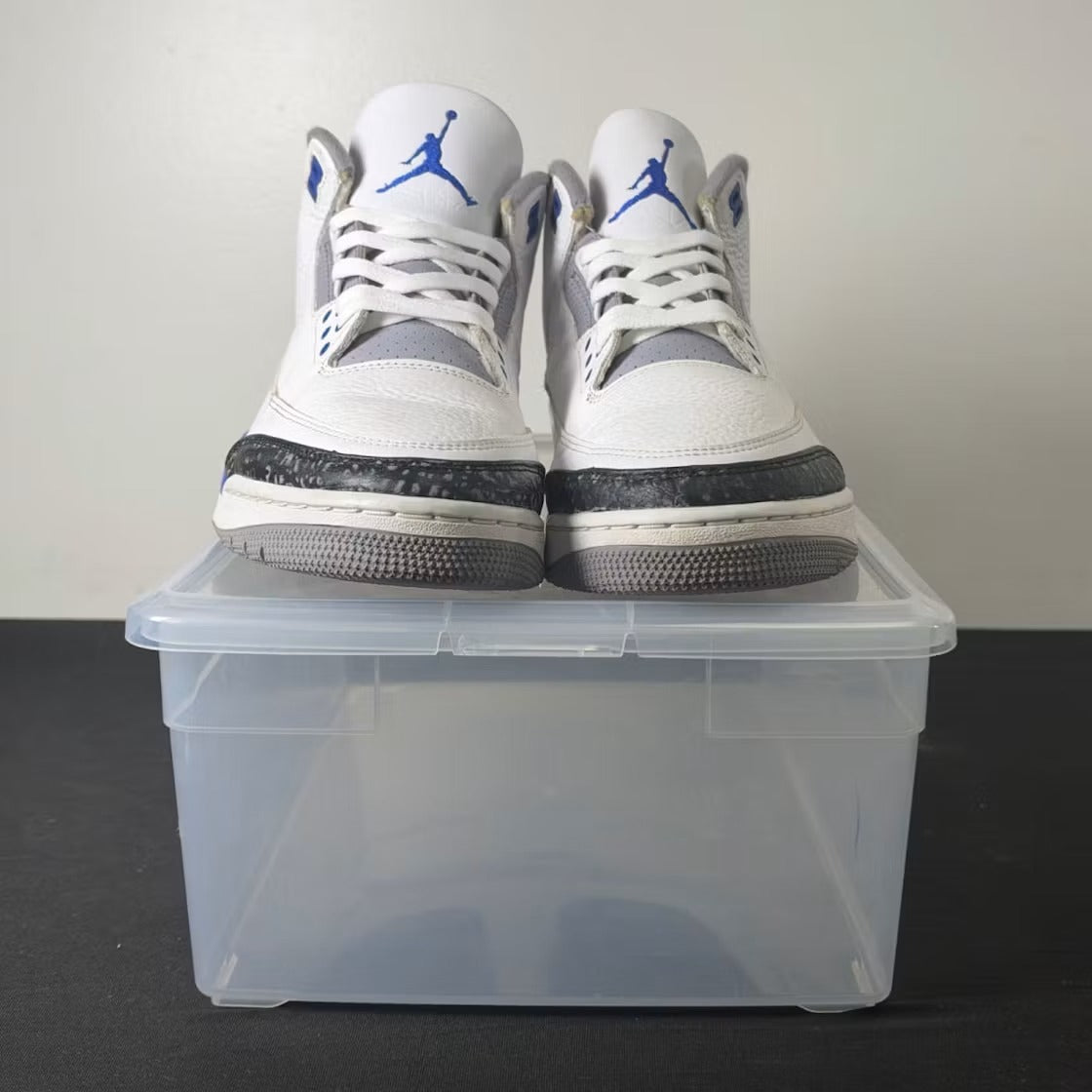 Used - Air Jordan 3 Retro Racer Blue - US M 11 - detail 2