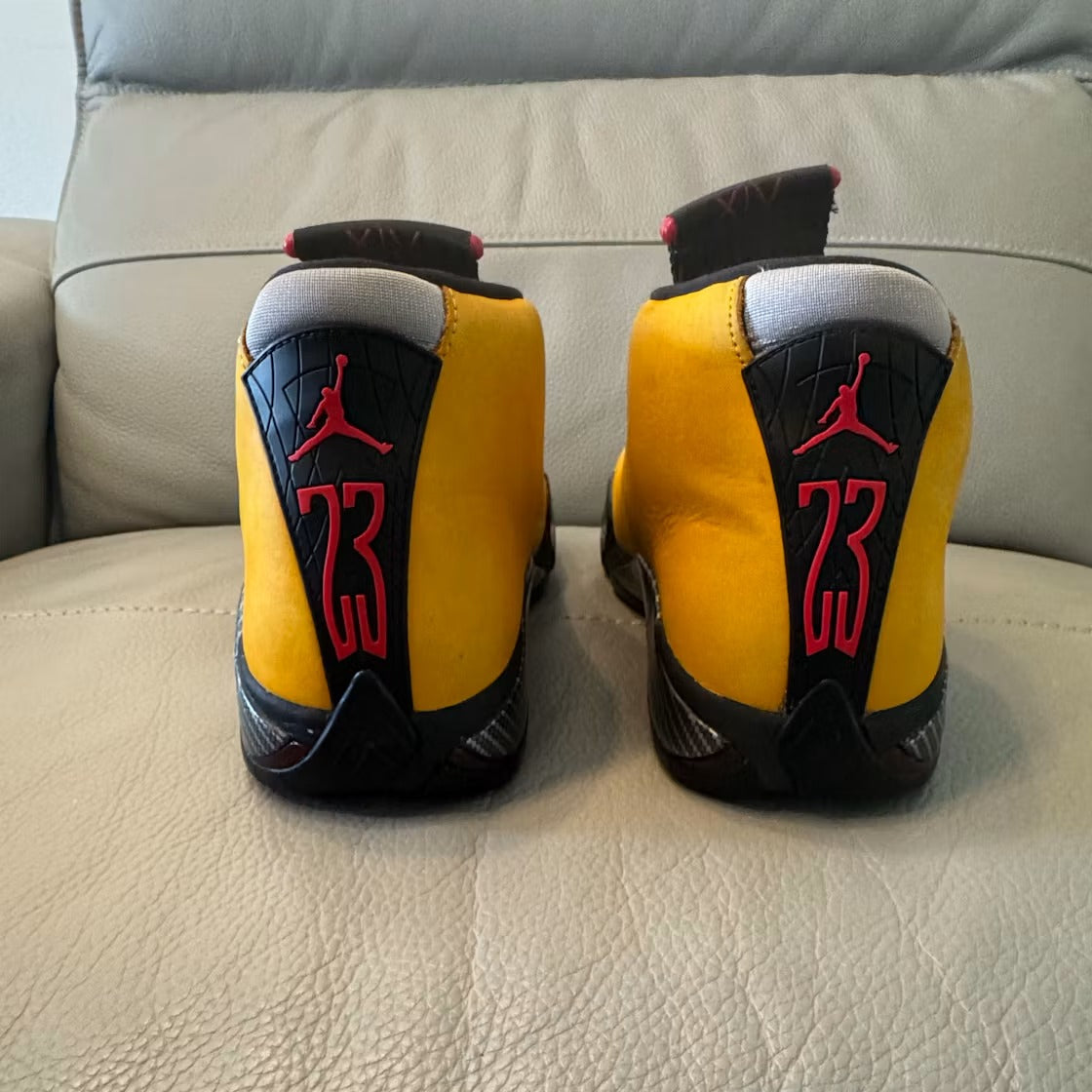 Used - Air Jordan 14 Retro University Gold - US M 9.5 - detail 4