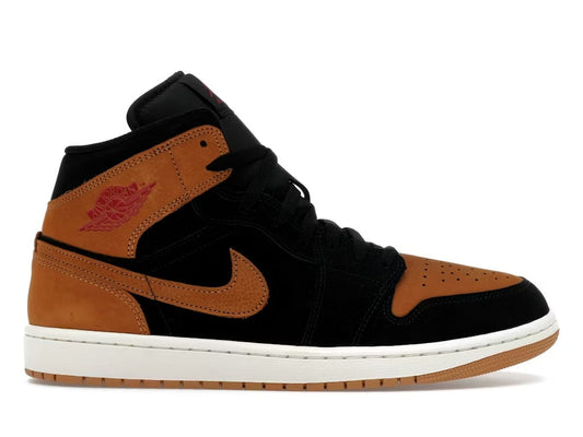 Air Jordan 1 Mid SE Black Flax - US M 8.5 - New - Other - catalog main image